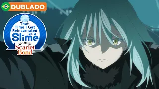 O MAR ABRIU NO MEIO VÉI! | That Time I Got Reincarnated as a Slime The Movie: Scarlet Bond (DUBLADO)