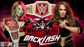 Nia Jax vs. Asuka | Raw Women’s Title Match | WWE Wrestlemania Backlash | WWE 2K20