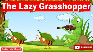 The Lazy Grasshopper | Moral Stories | Learn Spoken English | English Stories for Kids