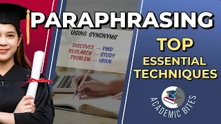 Paraphrasing Techniques - Here's How to Do This