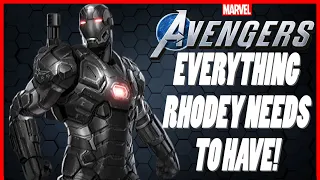 Everything We Want For War Machine | Marvel's Avengers Game