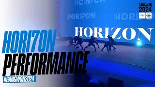 @HORI7ON_official  Live at the #Gangwon2024 Opening Ceremony 🔥