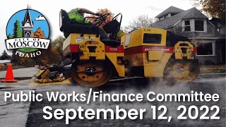 Public Works/Finance Committee - September 12, 2022