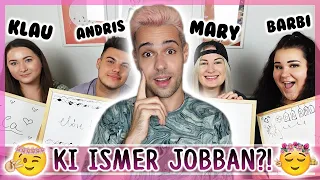 $ HÁNY EMBERREL CSÓKOLÓZTAM?! 😱💋 *Ki Ismer Jobban? Marissal, Klauval, Barbival és Andrissal* $