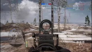 Battlefield 1 | SMLE MK III 20+ Killstreak | Defense on Galicia | Clip