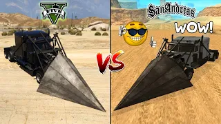 GTA 5 RAMP PHANTOM WEDGE VS GTA SAN ANDREAS RAMP PHANTOM WEDGE - WHICH IS BEST?