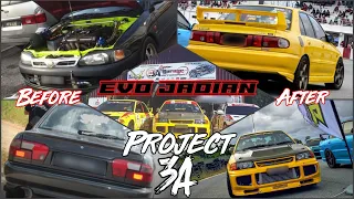 Crazy Project -  PROTON WIRA FULL CONVERT EVO 3 - Project 3A