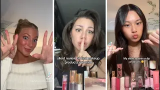 Silent Reviewing Products Tiktok Compilation🎀 2024