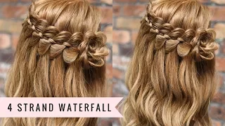 How To Do An Easy Waterfall Braid