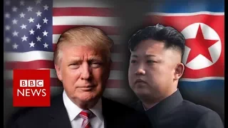 Trump and Kim: An on/off bromance - BBC News