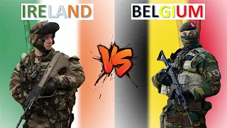 Ireland vs Belgium Military Power Comparison 2021