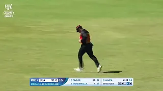 MATCH HIGHLIGHTS: USA vs Papua New Guinea 2nd One Day International, ICC Cricket World Cup League 2