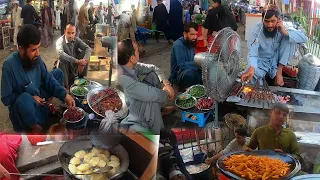 Traditional street food in Jalalabad Afghanistan | chipse fry | Rush on street food | Daily food