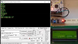 UART w/ DMA in STM32 - Control cursor position & text characters in I2C LCD