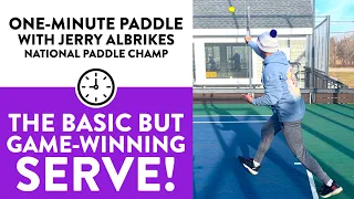 One-Minute Paddle — The Simple But Effective Serve That Wins Points!