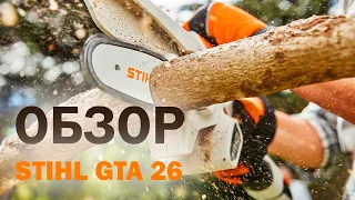 Обзор нового сучкореза STIHL GTA 26