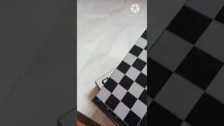 Magnetic chess board unboxing| international chess board#shorts