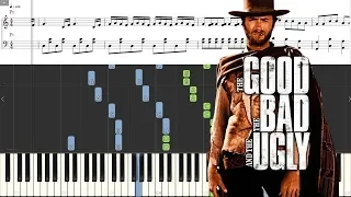 [Piano Tutorial] The Good, The Bad and The Ugly Main Theme - Ennio Morricone