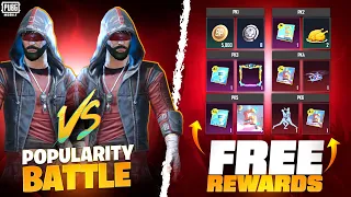 Popularity Battle Event | Get Permanent Rewards |Mythic Pose |PUBGM