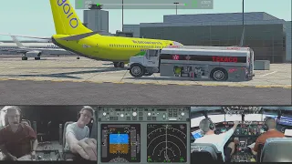 Full 737-800 Flight Deck - Xplane 11 // ZIBO UPDATE 3.53.14 // KSFO to KSAN