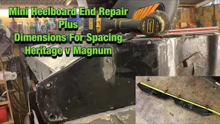 Classic Mini Heelboard End Repair / Subframe Mount