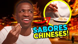 TRYING CHINESE FOODS! - VINI JR. EXPERIMENTING NEW FLAVORS!!!