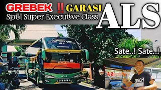 Grebek Garasi ALS Padang // Spill Kelas Bus ALS Super Executive, Begini Tanggapan Penumpang