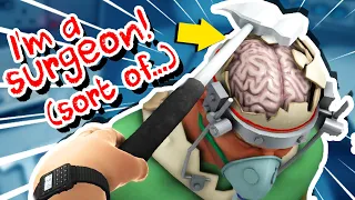 Brain Surgery is EASY! (Actually... I lied...) | Surgeon Simulator VR