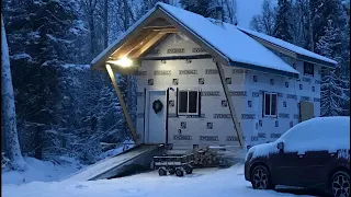 One Man Builds Off Grid Cabin In Alaska