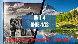 UNIT-4 # Environmental  issues in medieval ages in  India# check your progress -1