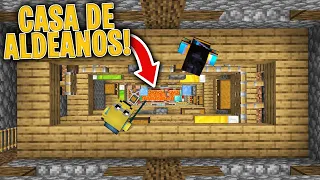 ENCONTRAMOS la CASA MAS PROFUNDA DE LA ALDEA de MINECRAFT! 😂 ¿SECRETO DE LOS ALDEANOS?