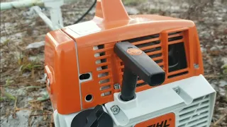 Starting STIHL Trimmer FS280 , FS160 , FS220 , FS290.