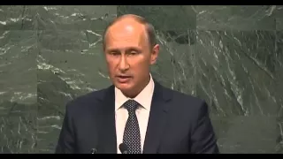 Выступление Владимира Путина на 70-й сессии Генассамблеи ООН