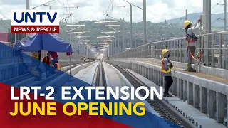 LRT-2 East Extension to open in June