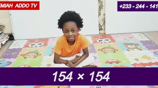 Amazing! Another mind Blowing one from the 5 year old Human Calculator From Ghana-Owura Baaaby-