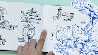 Sketchbook Tour - The 4 Year Goodbye
