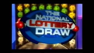 The National Lottery Draw Saturday 10th February 2001