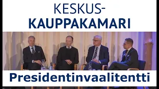 Keskuskauppakamarin vaalitentti 8.12.2023 | Presidentinvaalit 2024