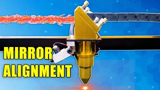 CO2 Laser Alignment and How to Clean Laser Lens and Mirrors / Beginner Series Ep. 5
