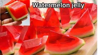 #watermelonjelly | WaterMelon 🍉 jello Recipe