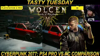 Reacting to Cyberpunk 2077 PC PS4 Pro graphics comparison and can Wolcen make a comeback?