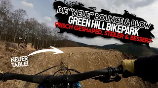 DIE "NEUE" BOUNCE & BLOW JUMPLINE 2023 | Neuer Table, frischer & steiler Shape | Green Hill Bikepark