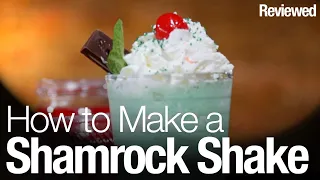 How to make your own Shamrock Shake