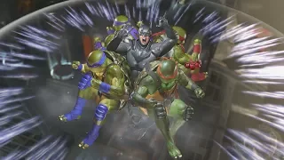 Injustice 2: TMNT Vs Batman | All Intro/Interaction Dialogues & Clash Quotes + Super Moves