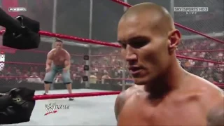 John Cena vs Randy Orton   Gauntlet Match Hell in a Cell