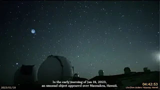 Strange blue spiral over Hawaii created by SpaceX rocket