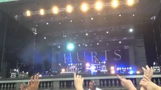 Hurts - Blind (Live at Subbotnik festival 06.07.2013)