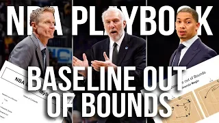 NBA Teams Best Baseline out of Bounds Set