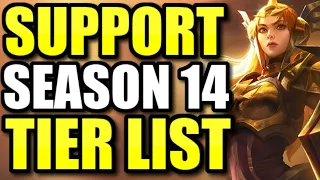 The Official Season 14 Support Tier List