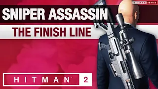 HITMAN 2 Miami - Master Difficulty - "The Finish Line" Sniper Assassin Challenge